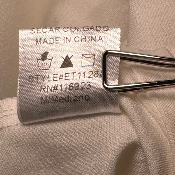 🌻EASEL Ruffle Butterfly Adjustable Sleeve White Blouse Women's size Medium - Picture 5 of 7